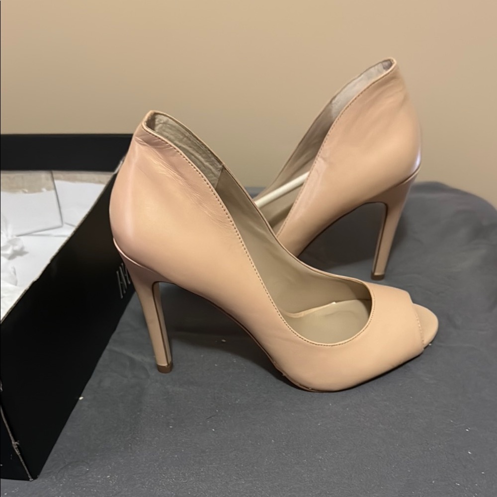 INC International Concepts Cream Stiletto Heels